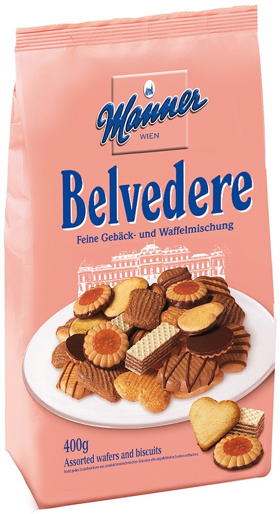 Manner Belvedere Cookie Assortment / Manner Wafers